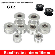 GT2 Zahnrad 16 20 Zähne Riemenscheibe Pulley für 6mm 10mm Breite Zahnriemen