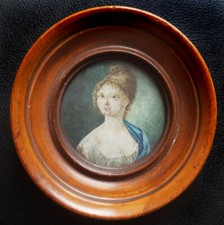 ANTIQUE PORTRAIT MINIATUR