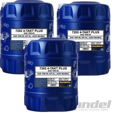 3x20 LITER MANNOL 4-TAKT PLUS