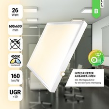 LED Anbauleuchte 60x60cm