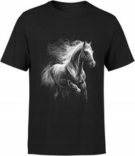 Herren T-Shirt Pferdemotiv
