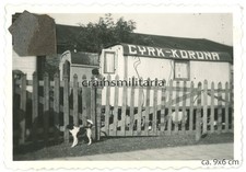 Orig. Foto Zigeuner Wohnwagen