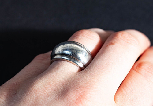 Schlichter 925 silber ring - 925,