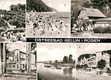 Sellin Ruegen Fahrstuhl zum Strand Krankenhaus Kurhaus Selliner See Muetterheim 