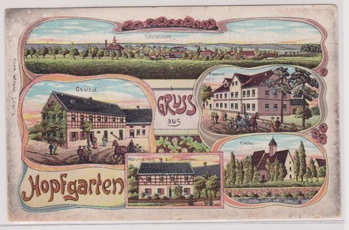 99696 lithographie gruß - ak,