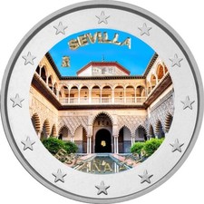 2 Euro Gedenkmünze Spanien