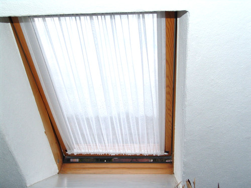 Weiß scheibengardine b - weiß,