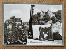 RHEINHARDSWALD DIE 3 BURGEN SABA-KRUKEN-TRENDELBURG alte Ansichtskarte 60er Jah.