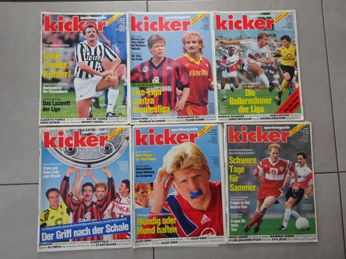 Kicker sportmagazin konvolut - kicker,