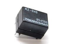 Miniatur-Relais von Takamisawa Typ MZ-9HS, 9 V- / 1 A, SPDT, Signal Relay, NOS
