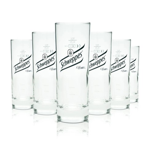 Schweppes gläser - schweppes,