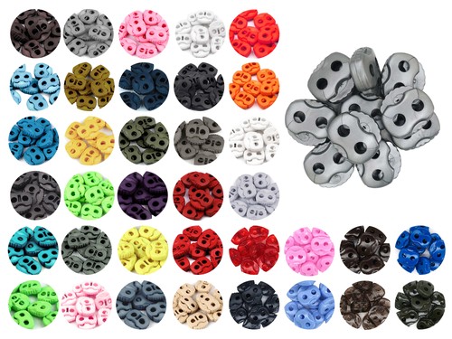 Kordelstopper mit zwei - 10,