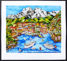 Pergola, Linnea - LUGANO   -Giclee- handsigniert - E.A.