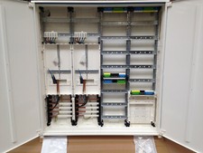 Hager Zählerschrank 2x 3.HZ Zählerfeld + 2x Verteilerfeld mit APZ, ZB34S