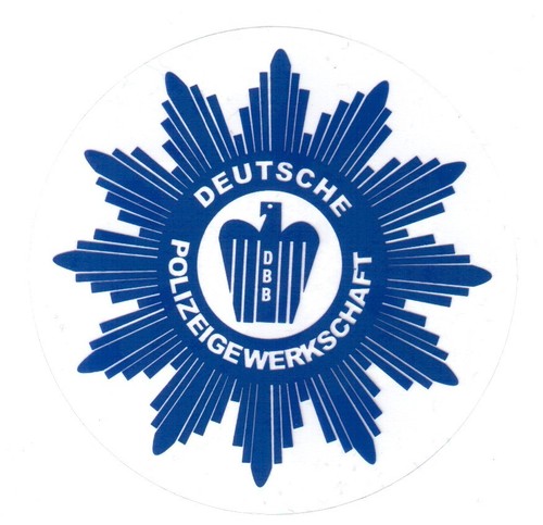 Polizei aufkleber dpolg - polizei,