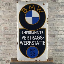 BMW Emailschild 29,5x15,7"