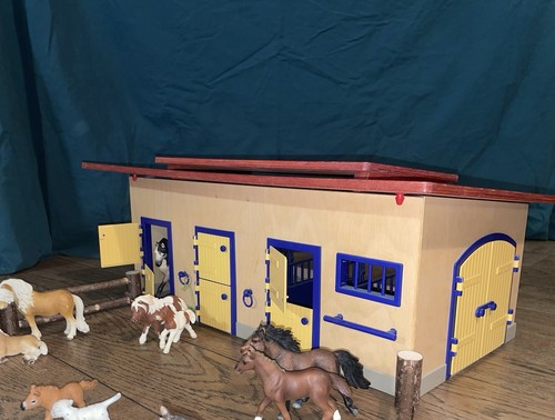 Schleich pferdestall 40164 mit - schleich,