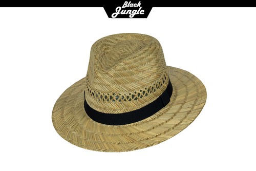Black jungle norte sommerhut - black,