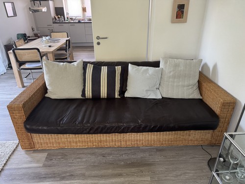 Gunther lambert rattan sofa - rattan,