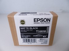 Epson T5808 Matte Black 80ml für Stylus Pro 3800 3880 Druckerpatrone Tinte #33KT