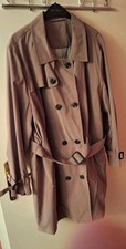 Ulla Popken Trenchcoat Gr.54/56 - Länge 100cm- beige -Ohne Etikett-nie getragen 