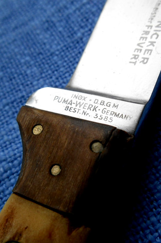 3585 antikes jagd messer - nr., "