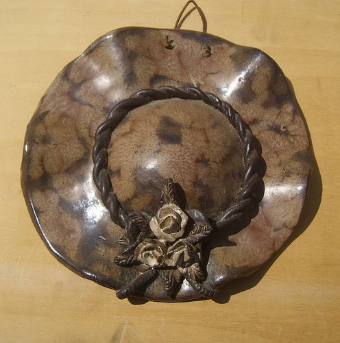 Ton hut keramik mit - ,