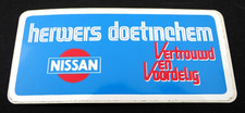 Werbe-Aufkleber Nissan