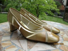 Pumps Sommer.-Damenschuhe Gr.36,5 von Brunella Lackleder + Ledersohle