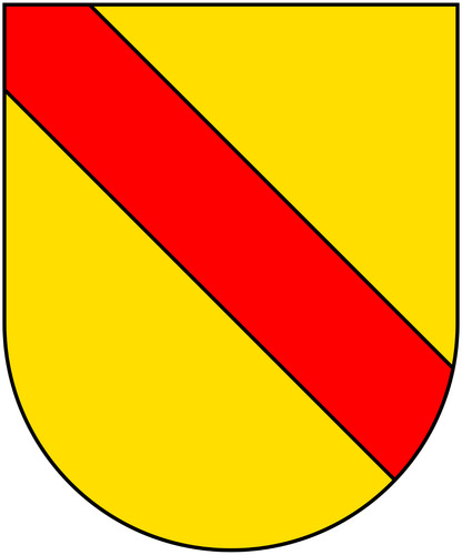 Baden wappen aufkleber - baden, ca