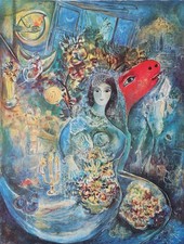 Marc CHAGALL: Die Braut Mit