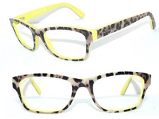 DOLCE GABBANA BRILLE LEO NEON GRÜN LOGO DG 3208 D&G GESTELL DAMEN FASSUNG ETUI