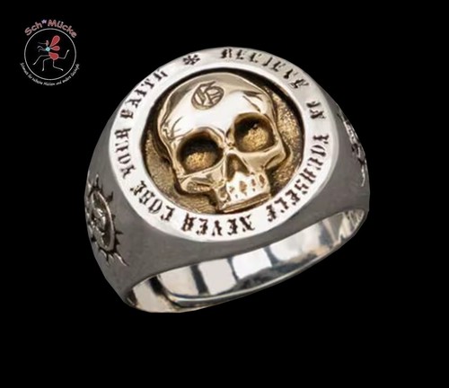 Fingerring schädel totenkopf - fingerring,