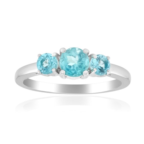 Cavill blauer apatit ring - blauer,