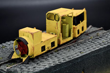 BBA EL61 Schneeschleuder Grubenbahn DDR Wismut Bergbau H0f 1:87 Bausatz 3D Druck