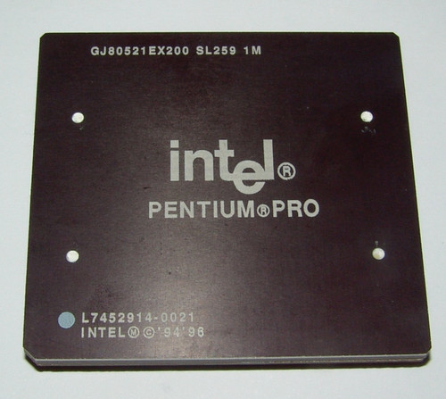 Intel pentium pro 200 - pro, mhz