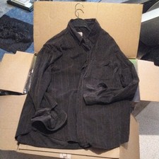 Herrenhemd Langarm braun