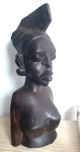 36cm teak holz nackte frau