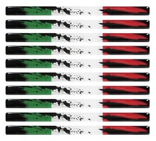 Italien Flaggen Aufkleber 3D