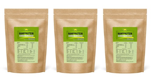 Hanfprotein pulver 50 - hanfprotein, kg
