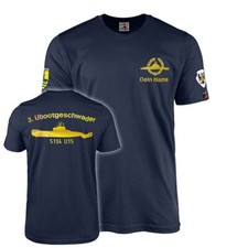 3 U-Bootgeschwader S194 U15 personalisiert Wappen Abzeichen T-Shirt #41240