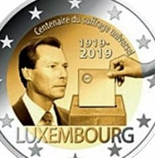 Luxemburg münze 2 - luxemburg,