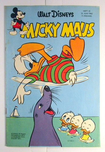 Micky maus 1962 heft vom - maus,