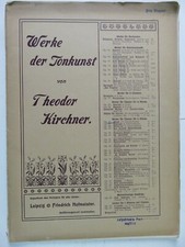 Werke der Tonkunst von Theodor