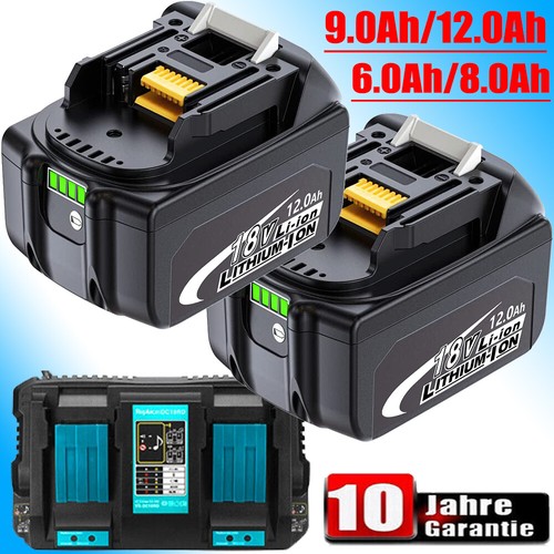 18v 0ah für makita akku - 2x,