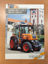 Fendt Farmer 206 207 208 V P Prospekt traktor tractor brochure 51