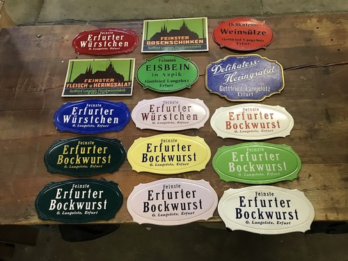 Alte reklame schilder pappe - reklame,