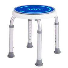 Aluminium 360° Rundhocker höhenverstellbar  Izzy Hocker Sitz-Möbel Drehhocker