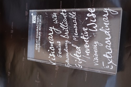 Montblanc acrylic display