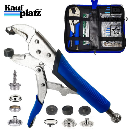 Druckknopfzange profi set 15mm - profi,